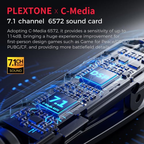 PLEXTONE M762 Ultra | سماعة ألعاب Type-C بصوت محيط...