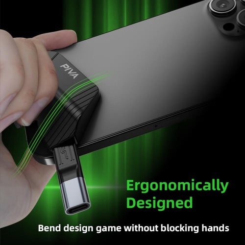 PIVA PW10 | وصلة حماية بزاوية لهواتف Type-C بشحن 6...