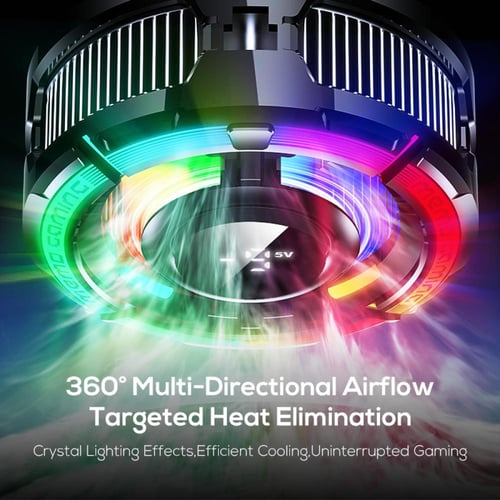 MEMO CX15 | مروحة تبريد العاب RGB بتبريد AI وشاشة...