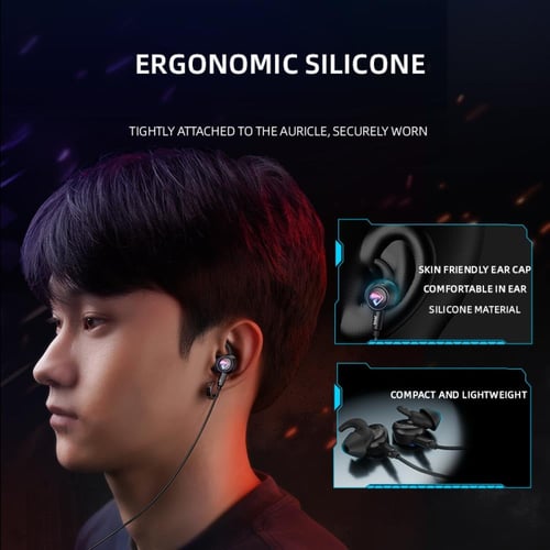 PIVA S6C | سماعة ألعاب Type-C بـ 3 أنماط وإضاءة RG...