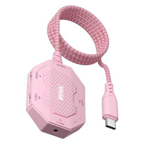 PIVA GS3 PRO 4-in-1 وصلة بيفا 4 في 1 اللون الوردي