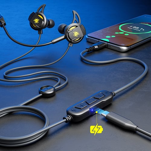 PLEXTONE RX5 سماعة ألعاب سلكية Type-C مع دعم الشحن...