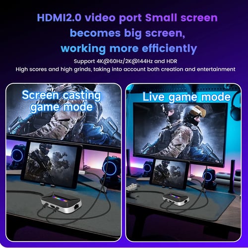 Sarafox XS6 Pro 6in1 وصلة سارا فوكس XS6 Pro الاحتر...