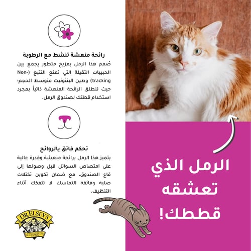 رمل د.ألسيز ألترا فائق الرائحة | حجم صغير - 8.16 ك...