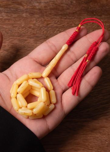 سبحة بكلايت اصفر كركوشة