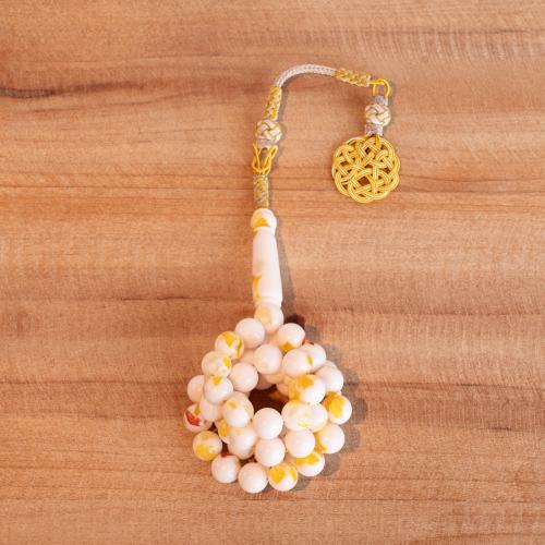 مسباح بكلايت ابيض مخلوط