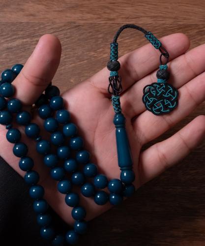 سبحة بكلايت ازرق ملكي