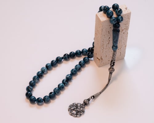 مسباح بكلايت تركواز مخلوط