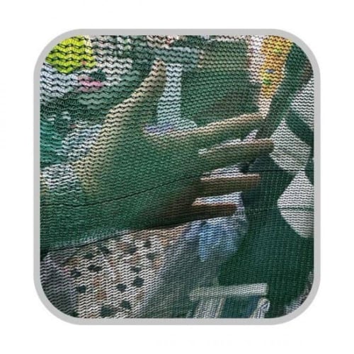 شبك ظل كوري اخضر 2*50متر 160 جرام 80%