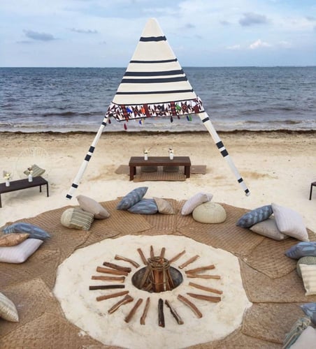 خيمه تراثيه 2.5*2.5*4 متر