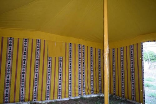 خيمة باكستانية 5x8 يارد 3 غاظ 30 مل