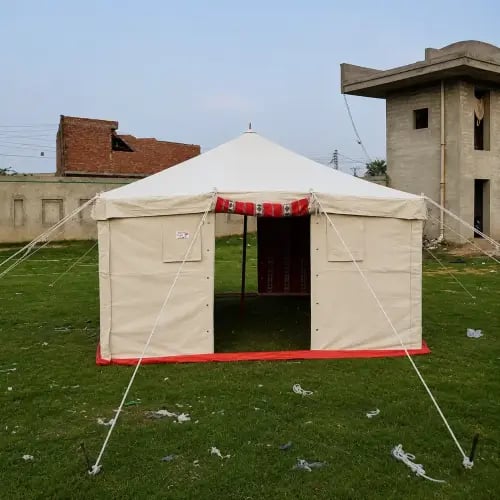 Stars tents white 4*4 loaded thick 30 mm 3 layers