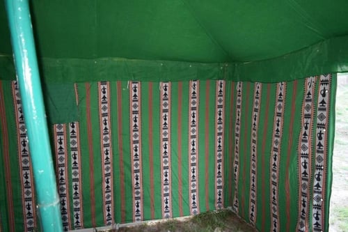 خيمة باكستانية 5x8 يارد 3 غاظ 30 مل