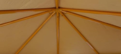 خيام راحتنا هيكل حديد 6x4 غاظ 3 سماكه 34 مل