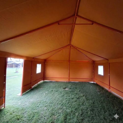 خيام راحتنا هيكل حديد جميع المقاسات 3 غاظ