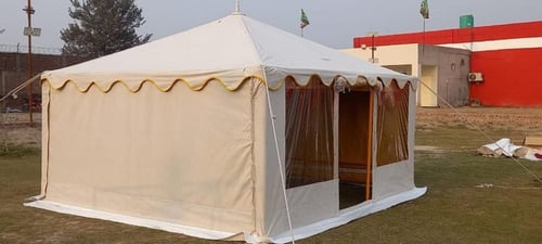خيمة راحتنا هيكل حديد 4x4 غاظ 3 سماكه 34 مل