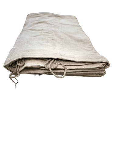 طربال قطن ابيض 18 مل المقاسات باليارده