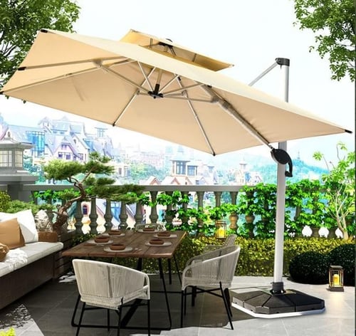 مضله ملكي المنيوم اتوماتيك بيج فاتح 3x3 متر