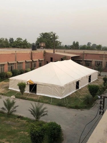 خيام النجوم ابيض 8*16 يارده سمك 30 مل 3 غاط