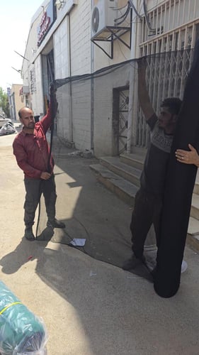 شبك ظل اسود 3*50 متر130 جرام 70%