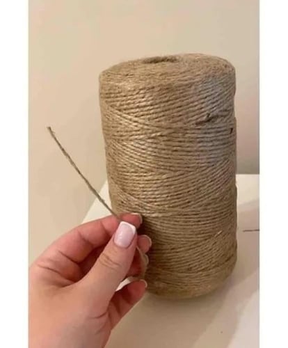 حبال خيش طبيعي 1 مل 180 جرام