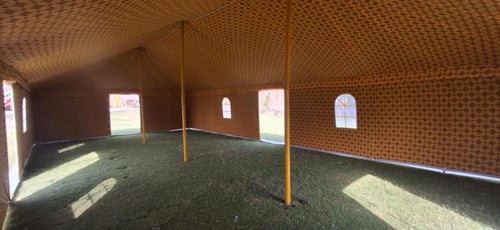 خيمة السلطان 6*12 متر 36 مل 3 غاظ