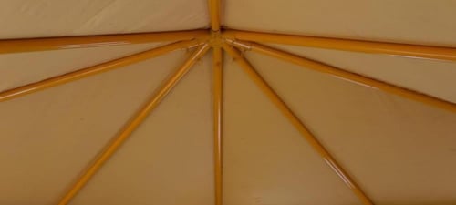 خيام راحتنا هيكل حديد 8x5 غاظ 3 سماكه 34 مل