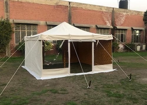 خيام النجوم ابيض واجهه شفاف 3 غاظ 30 مل