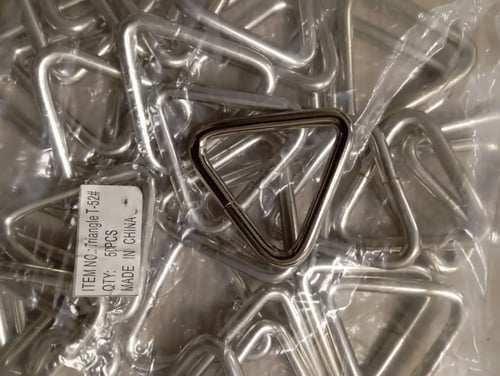 حلق مثلث 5سم سماكه 5 مل