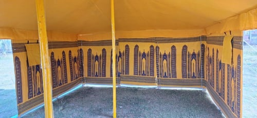 خيام الافراح 10*10 ثلاثه غاظ سماكه 30 مل