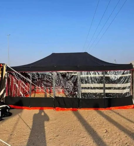 خيام النجوم واجهه شفاف 3 غاظ سماكه 30 مل