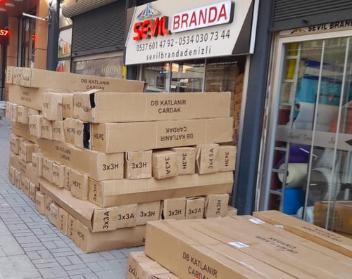 مضلة المنيوم ثقيل 3*6 اربع واجهات شفاف