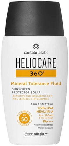 Heliocare, Mineral Tolerance Fluid - SPF 50 - 50 M...