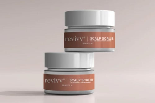 Revivv Scalp Detox Scrub - مقشر وشامبو ريفايف لإزا...