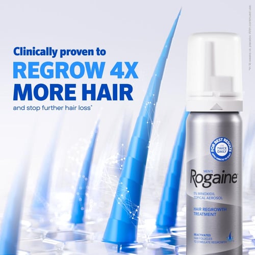 Rogaine - 5% Minoxidil Hair Regrowth Treatment - 2...