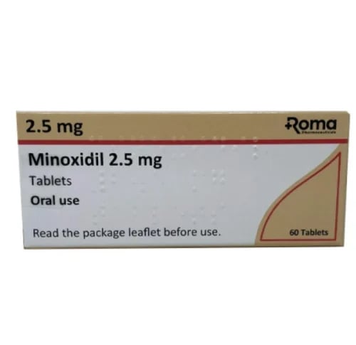 Roma Minoxidil 2.5mg 60 tablet