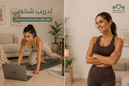 جلسه استشاريه على الZoom + ملف رياضي = متابعه شهر