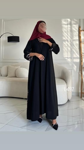 عباية كريب سبشل تطريز كمبيوتر قصة عادية ستريت