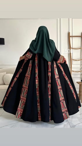 عباية كريب سبشل تطريز كمبيوتر قصة عادية ستريت