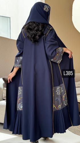 عباية كريب صيفي تطريز كمبيوتر قصة عادي ستريت