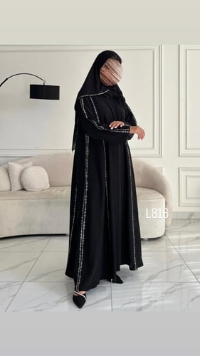 عباية كريب سبشل تطريز كمبيوتر قصة عادية ستريت