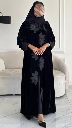 عباية كريب سبشل تطريز كمبيوتر قصة عادية ستريت