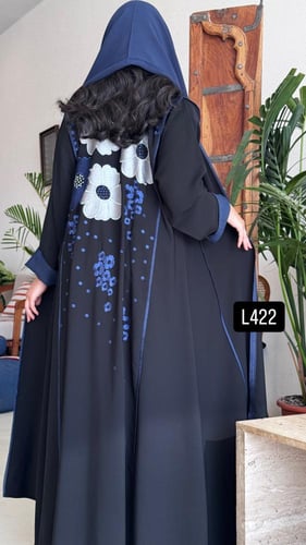 عباية كريب سبشل تطريز كمبيوتر قصة عادية ستريت