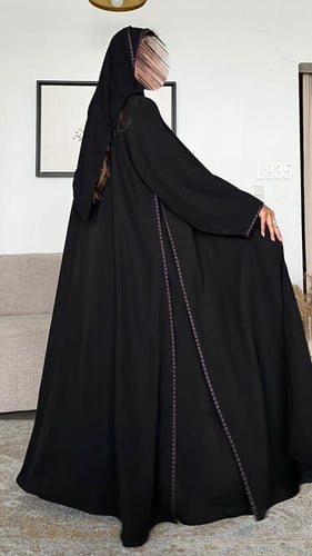 عباية كريب قصة كلوش طبقات