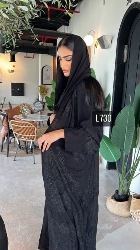 عباية كريب سبيشل تطريز كمبيوتر قصة عادية ستريت