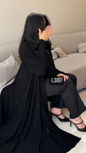 عباية كريب بلقيس شك يدوي قصة دبل كلوش