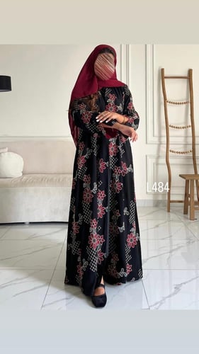 عباية كريب سبشل تطريز كمبيوتر قصة عادية