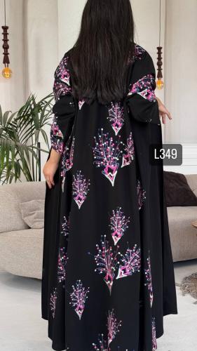 عباية كريب سبشل تطريز كمبيوتر قصة عادية ستريت