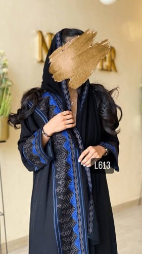 عباية كريب بلقيس تطريز هاري قصة عادية ستريت