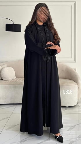 عباية كريب سبشل اورجنزا شك يدوي قصة عادية ستريت